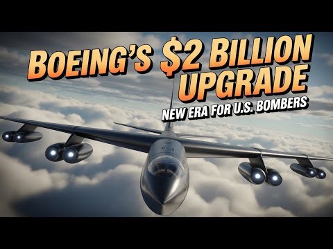 Boeing’s $2 Billion B-52 Engine Upgrade | A New Era for U.S. Bombers & Defense Investing