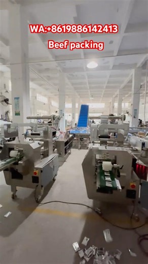 Do you know the beef patty automatic packing machine?#packingmachine #packagingmachine #package