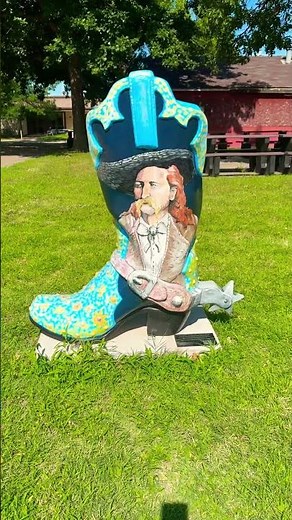 "Wild Bill Hickok" Cowboy Boot - Abilene, Kansas