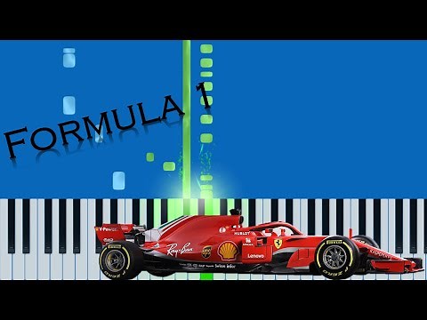 Formula 1 Theme Song - Brian Tyler (Slow Easy) Piano Synthesia Tutorial