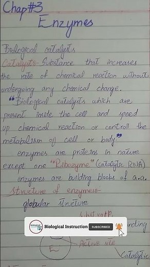 enzymes - introduction to enzyme in biochemistry | cofactor | class 11 biology