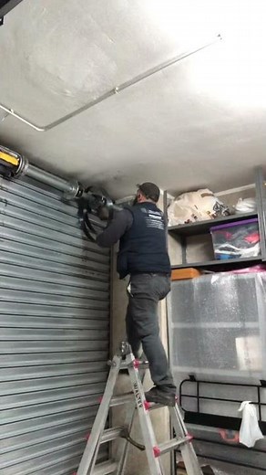 Sostituzione molla serranda