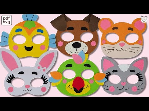 DIY Felt Animal Masks for Kids | No-Sew Craft Tutorial