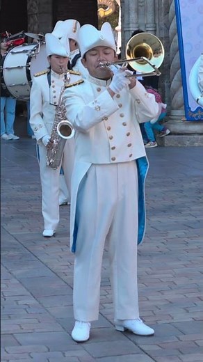 マリタイムバンド 素敵な演奏です😊#東京ディズニーリゾート #ディズニーシー #マリタイムバンド パート・オブ・ユア・ワールド Tb.1