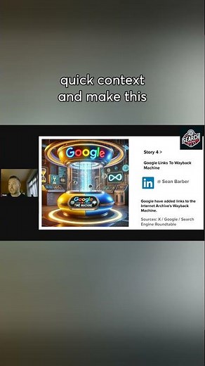 Google Makes Web History Accessible with Wayback Machine in Search Results #googlesearch