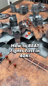 Stop getting wrecked by Fights First units ⚔️ Too many players lose games because they don’t have a plan for dealing with them. Here are two quick tricks you can use: 1️⃣ Charge a nearby unit, then pile-in to tag and swing before they activate. 2️⃣ Throw in a cheap expendable unit to block their Heroic Intervention. Master these and you’ll keep control of the fight phase 👊 #Warhammer40k #Competitive40k #40kTips #FightPhase #TabletopTactics #WarhammerCommunity | Grimhammer Tactics
