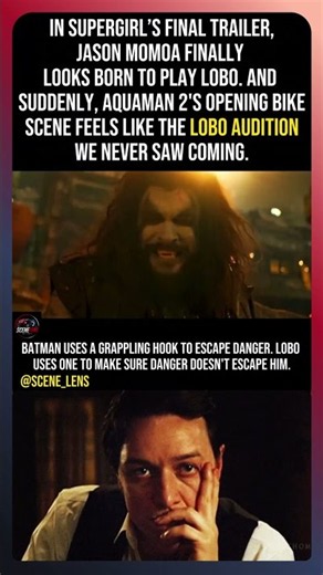 This Aquaman 2 Moment Feels Like Jason Momoa’s Lobo Audition 🤯 #shorts #short