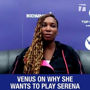 3K views · 77 reactions | "I want to play the best players and I thing I got my wish." We are so ready for this Venus Williams vs. Serena Williams match up.朗 | Tennis Channel | Facebook