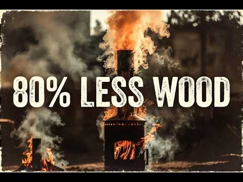 Forgotten 1940s Rocket Stove That Burns 80% Less Wood Why Yours Is Wasting Fuel