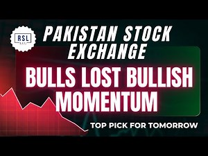 #KSE100 Index Analysis 📊 | Bulls Lost Bullish Momentum | Trading Strategy & Top Picks for Tomorrow
