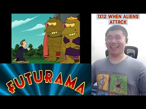 Futurama Season 1 Episode 12- When Aliens Attack Reaction!