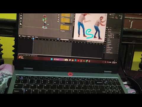 Blender pose mode animation #blender3d