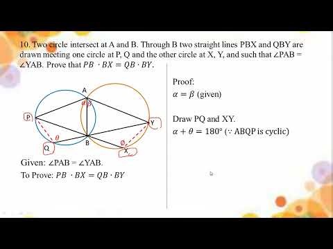 # Grade 11 Math (new course) (ch 7) Ex (7.2) - No. 10