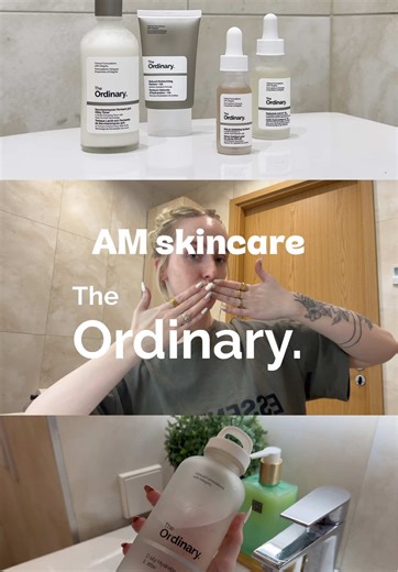 Effective Morning Skincare with The Ordinary