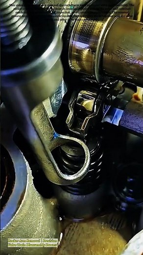 Rocker Arm Removal | Precision Valve Train Disassembly Process