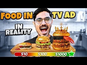 Food in TV Ad VS in Reality कैसे कंपनी वाले आपको पागल बनाते हैं Shocking Results