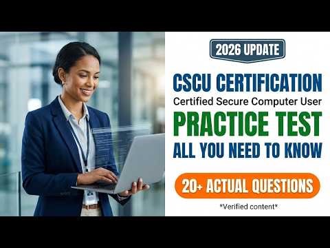 Certified Secure Computer User CSCU Practice Test 2026 | Full Exam Prep and Study Guide