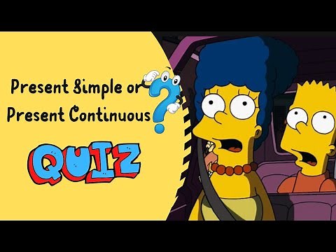 Present Simple or Present Continuous ✔ Tense Quiz