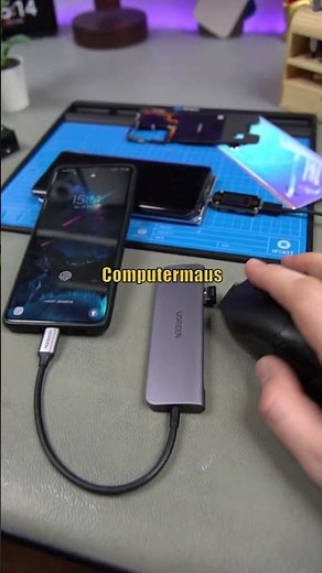 How to save data from your smartphone without touch input or display #shorts