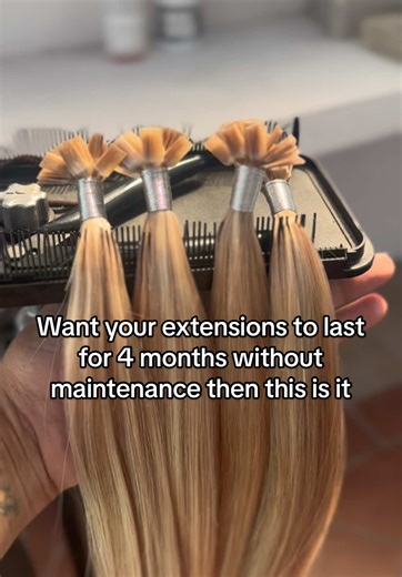 Keratin Hair Extensions: What You Need To Know K-tip (Keratin Tip) extensions are individual, heat-fused hair extensions attached to natural hair near the root, providing a durable natural-looking, and lightweight, long-term solution. They are highly customizable, comfortable, and blend seamlessly, making them ideal for adding volume and length to various hair types without harsh glues. #ktipextensions #hairtransformation #capetownhairextensions #fyou