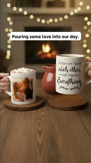 Custom Photo Mug - We Have Each Other - Personalized Gift For Couples