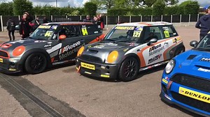 82 reactions | Open Class heading onto the track for their first of two races today. The track has dried out and the sun is out. | MINI CHALLENGE UK | Facebook