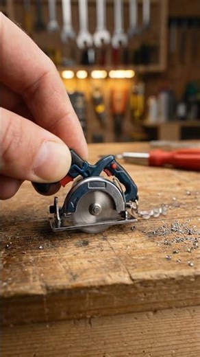 Miniature Power Tool That Actually Cuts #tools #gadgets #satisfying