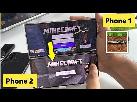 How to transfer minecraft one phone to another | transfer minecraft account to another phone