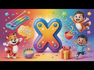 Learn the Letter X | Letter X Song for Kids | Created with InVideo AI