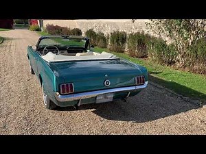 FORD MUSTANG cabriolet 1965 vendue chez GT VINTAGE CLASSIC CARS