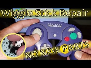 Fixing a GameCube Controller Broken Joystick (Wiggle Stick) NO REPLACEMENT PARTS