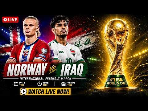 LIVE | FIFA World Cup 2026 LIVE | Iraq vs Norway | Group I Battle for Crucial Points | Commentary