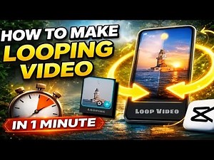 How to Make a Looping Video in CapCut in 1 Minute