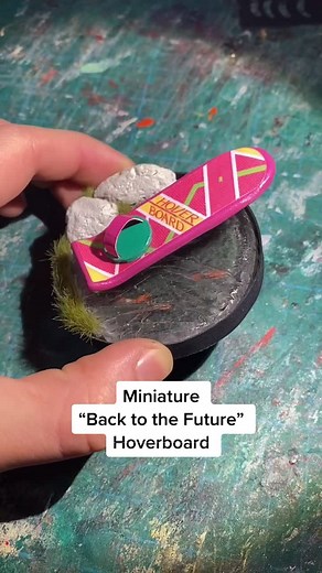 Miniature Back to the Future Hoverboard Creation