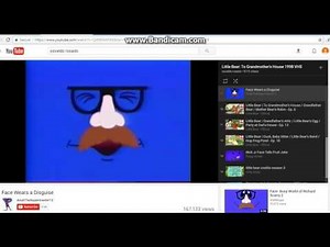 Nick Jr. Face Wears A Disguise