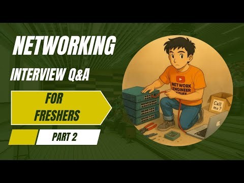 Network Interview Questions and Answers for Freshers | Part 2