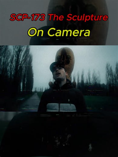SCP-173 The Sculpture- On Camera #horrorstory #foryoupage❤️❤️ #scp