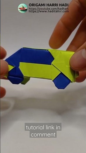 origami car. origami van 🚐