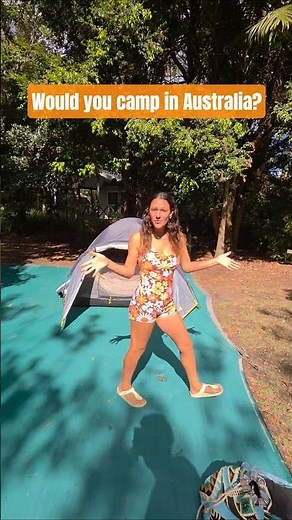 Whats camping like in Australia? #outdoorlife #campingaustralia #travelcontent #camping #australia