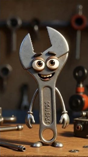 Talking Wrench Ai Transformation. #aitransformation #aicontent #aigeneration #shorts #viral #trend