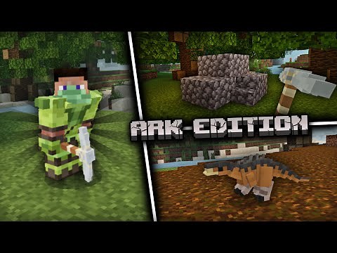 New! Ark Survival Evolved Addon For Minecraft Bedrock Edition 1.20