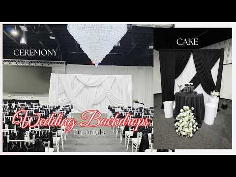 Wedding Drapes #wedding #weddingceremony