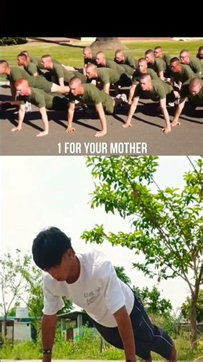 US Marines Push-up Challenge 🇺🇸🤝🇮🇳 (Can I finish it ). #pushupschallenge #usmarine