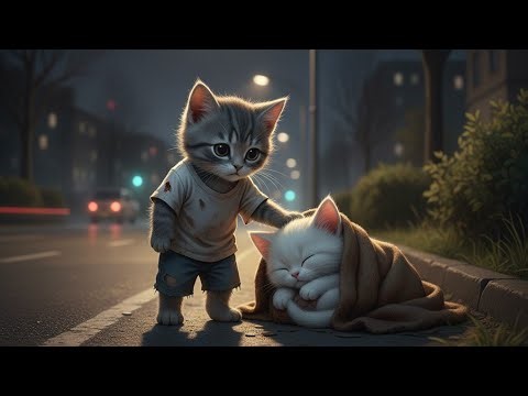 😢 Rescuing a Kitten After Abandonment | A Real Recovery Story of Hope 🐾❤️