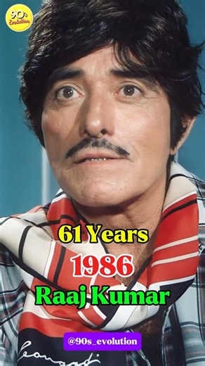 राज कुमार भारतीय अभिनेता का जीवन विकास ❤️🕊️ (1926-1996) #viral #short #raajkumar #shortvideo