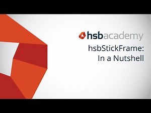 hsbStickFrame in a nutshell - hsbDesign for Autodesk Revit®