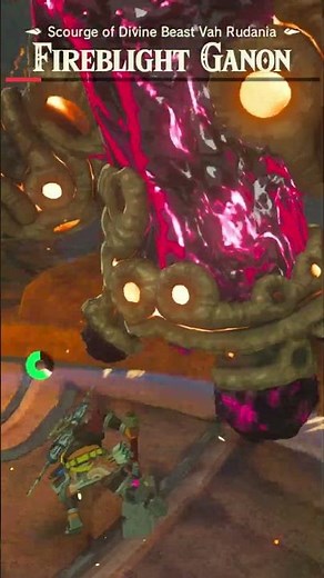 Fireblight Ganon Stunlock #zelda #nintendo#botw