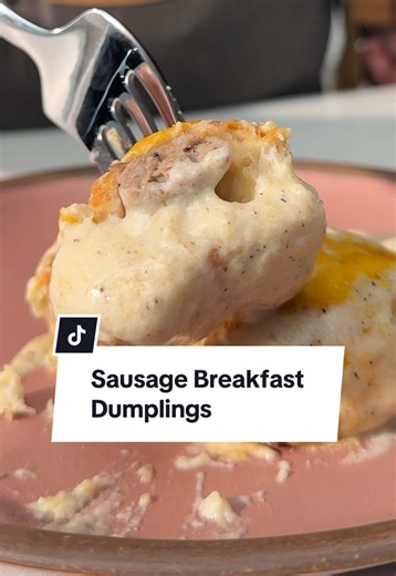 Delicious Sausage Breakfast Dumplings Recipe