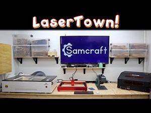 My ULTIMATE Laser Engraving Setup // Welcome to LaserTown!