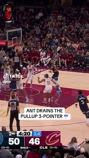 Anthony Edwards Buzzer-Beater Highlights